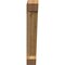 Ekena Millwork Traditional Slat Rough Sawn Bracket, Western Red Cedar, 4"W x 22"D x 26"H BKT04X22X26TRA06RWR - alternate 3